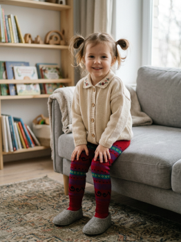 Детские зимние лосины пр-во Турция в интернет-магазине «Детская Цена»