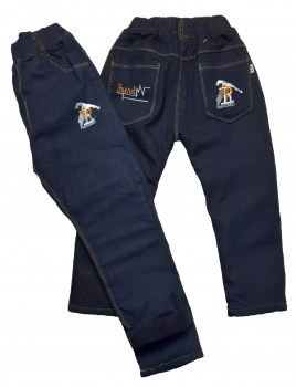 Утепленные джинсы для мальчиков пр-во Китай в интернет-магазине «Детская Цена»