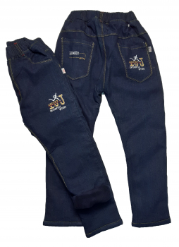 Утепленные джинсы для мальчиков пр-во Китай в интернет-магазине «Детская Цена»